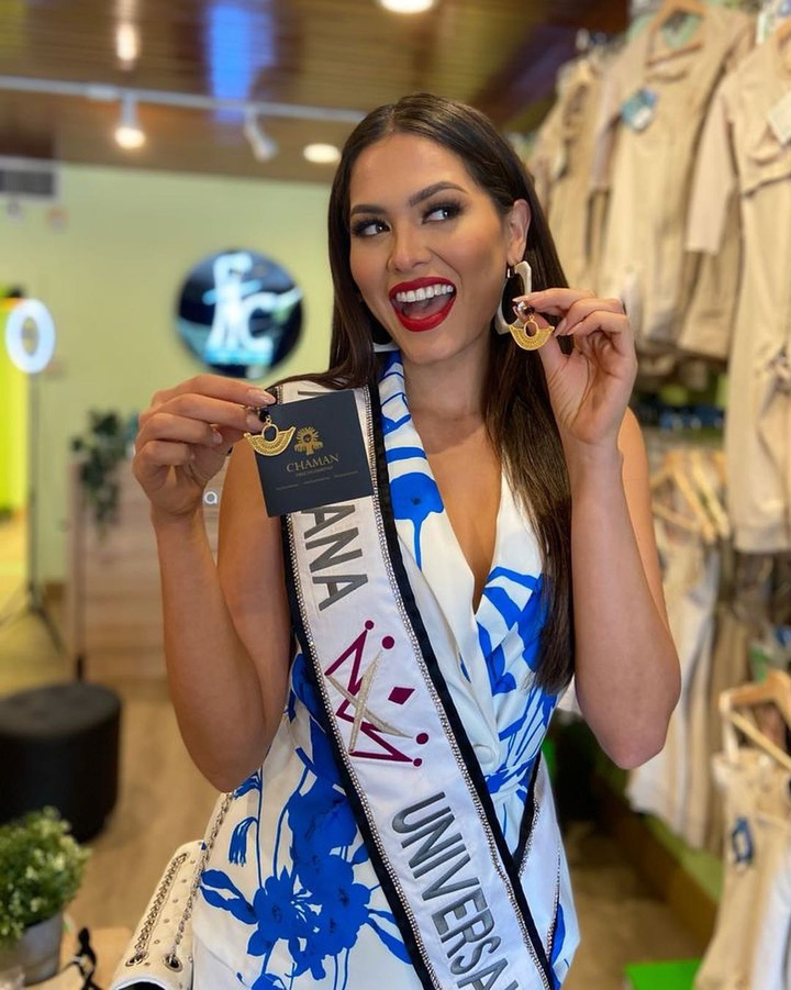 Ảnh: Nhan sắc tân Hoa hậu Hoàn vũ Andrea Meza - 19