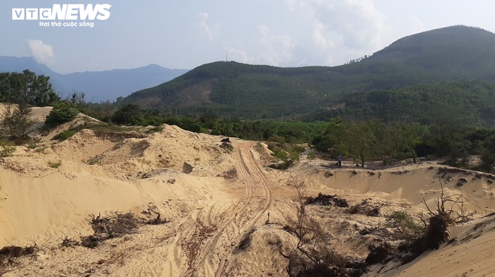 Ảnh: Những đồi cát ven vịnh biển đẹp nhất thế giới ở Huế bị đào bới tan hoang - 4