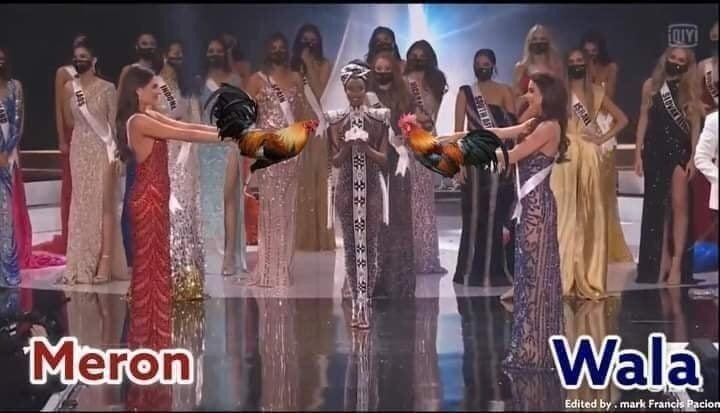 Cười ngất với loạt ảnh chế đêm chung kết Hoa hậu Hoàn vũ 2021 của dân mạng Việt - 8