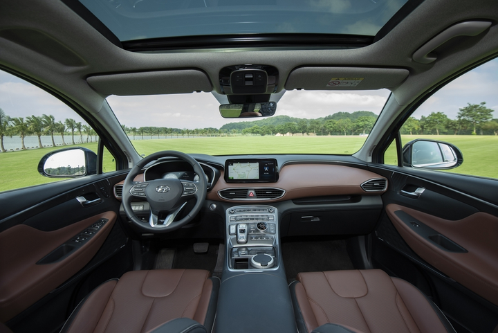 Ảnh chi tiết Hyundai Santa Fe 2021 giá từ 1,03 tỷ đồng - 2
