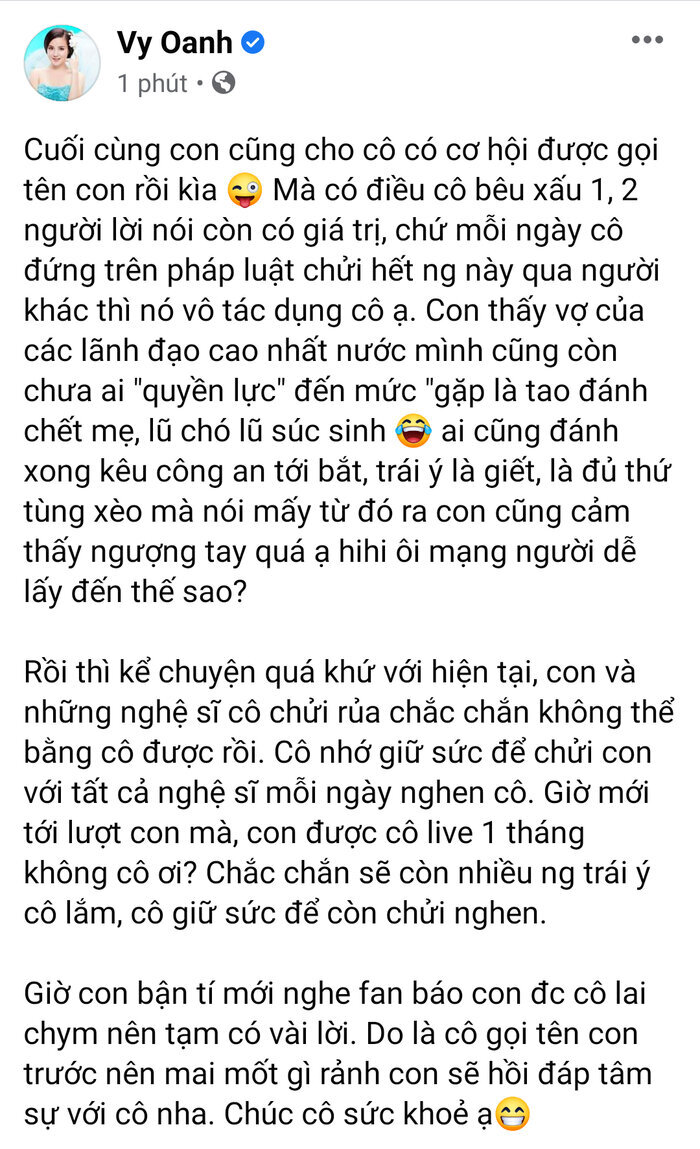 Bị bà Nguyễn Phương Hằng tố 'cặp đại gia', Vy Oanh đáp trả sâu cay - 5