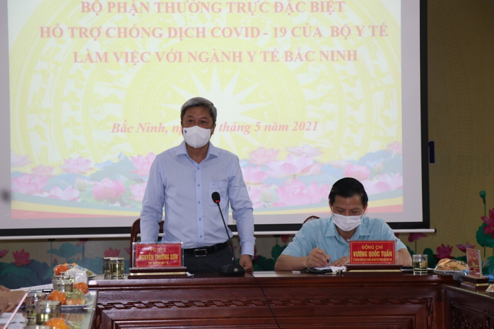 Thứ trưởng Y tế: Bắc Ninh cần vận dụng linh hoạt các quy định giãn cách - 1