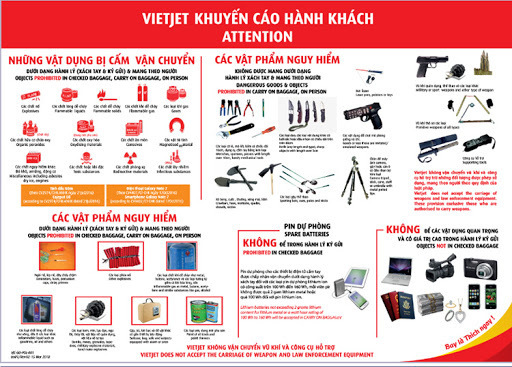 Những vật nguy hiểm bị cấm mang lên máy bay: Chi tiết quy định mới - 1
