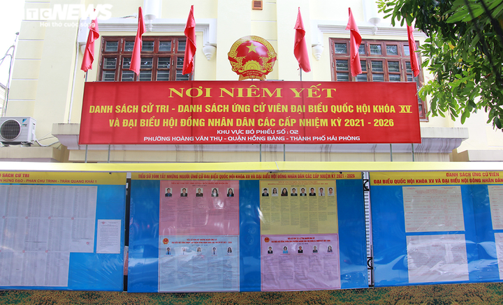 Ảnh: Phố phường Hải Phòng rực rỡ cờ hoa chào mừng ngày hội toàn dân - 9