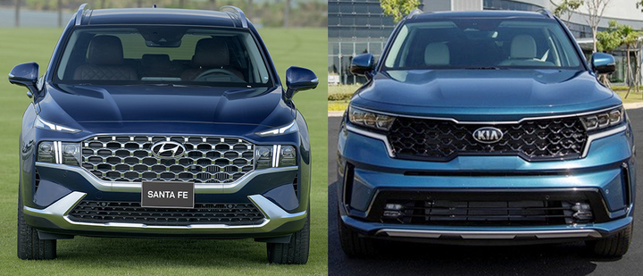 Cùng giá 1,3 tỷ đồng, chọn Hyundai SantaFe 2021 hay KIA Sorento? - 2