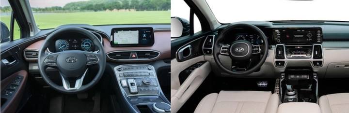 Cùng giá 1,3 tỷ đồng, chọn Hyundai SantaFe 2021 hay KIA Sorento? - 5