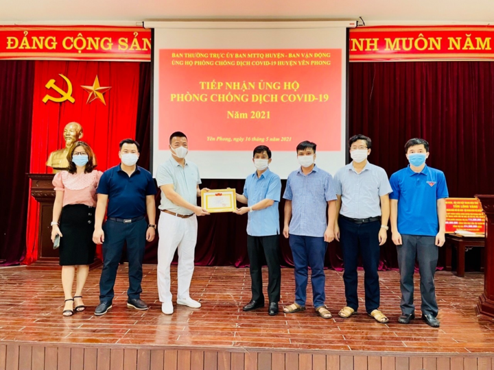 Hội Doanh nhân trẻ tỉnh Bắc Ninh chung tay phòng, chống dịch COVID-19 - 2