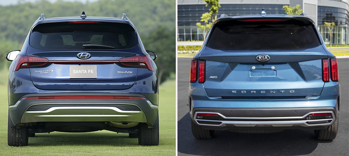 Cùng giá 1,3 tỷ đồng, chọn Hyundai SantaFe 2021 hay KIA Sorento? - 3