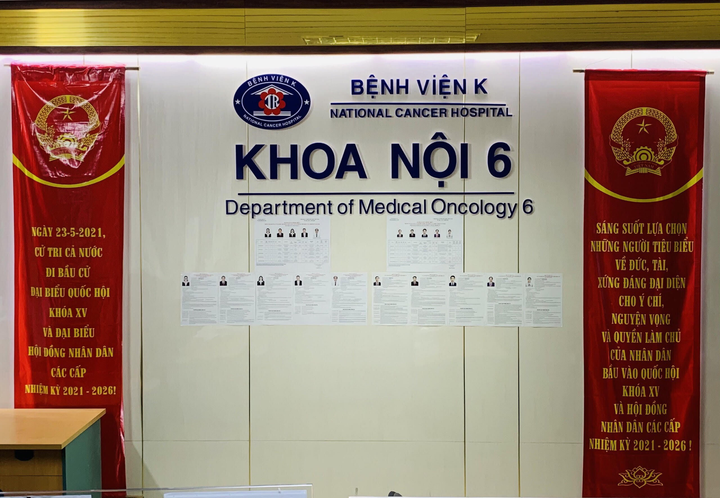Bầu cử ở viện K: Khử khuẩn hòm phiếu, đảm bảo giãn cách 3 mét - 7