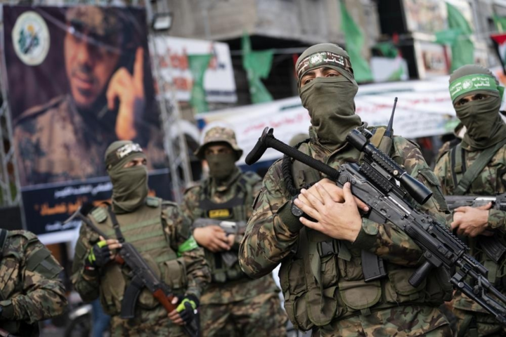 Hamas diễu binh, thủ lĩnh cấp cao bất ngờ xuất hiện - 2