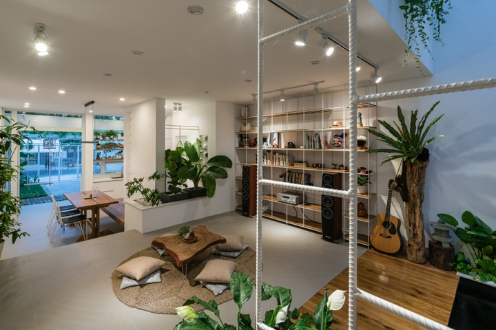 Ngôi nhà yên bình có cây xanh ở khắp mọi nơi - 3