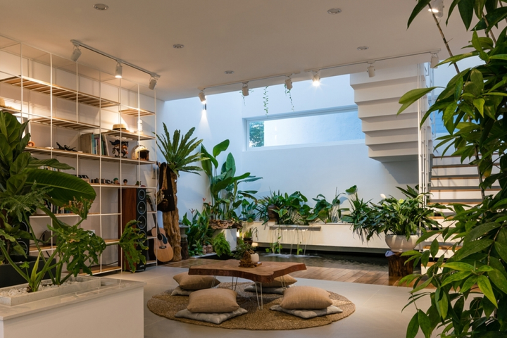 Ngôi nhà yên bình có cây xanh ở khắp mọi nơi - 4