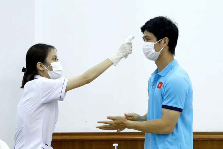 Thành viên tuyển Việt Nam, U22 Việt Nam bầu cử tại trụ sở VFF - 1