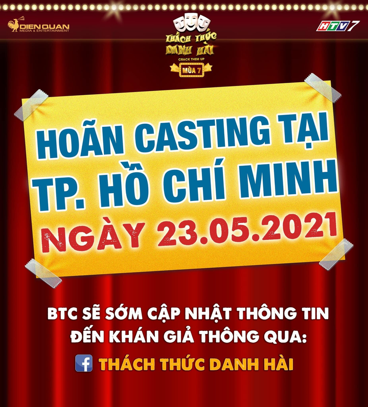 Vì sao show 'Thách thức danh hài' có Hoài Linh làm giám khảo hoãn casting? - 1
