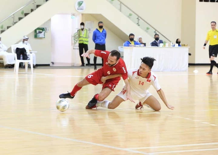 Trực tiếp bóng đá futsal Việt Nam vs Lebanon vòng loại World Cup - 2