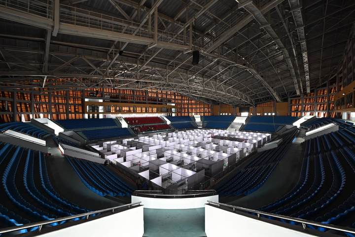 Ảnh: Bên trong bệnh viện dã chiến điều trị COVID-19 lớn nhất miền Bắc - 15