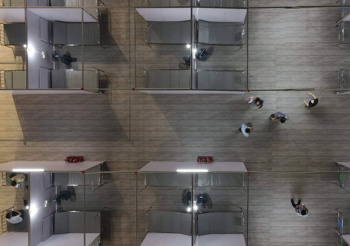 Ảnh: Bên trong bệnh viện dã chiến điều trị COVID-19 lớn nhất miền Bắc - 5