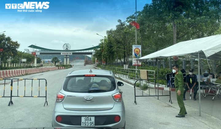  Bắc Giang cách ly xã hội thêm 2 huyện Yên Thế và Hiệp Hòa - 1