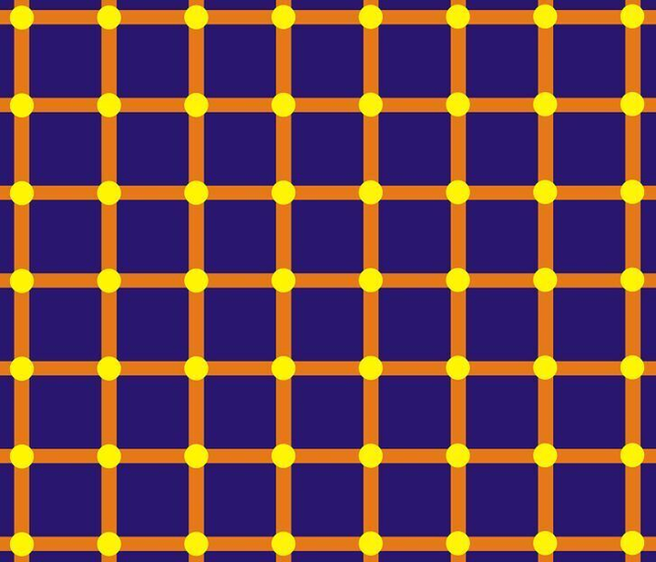 Câu đố gây hoa mắt: Có mấy chấm đen trong hình? - 1