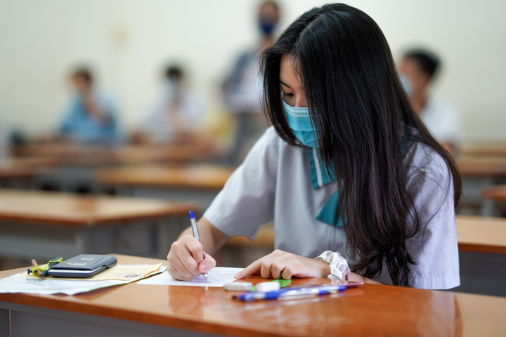 Trường đầu tiên ở TP.HCM tổ chức thi lớp 10 trong mùa dịch - 10