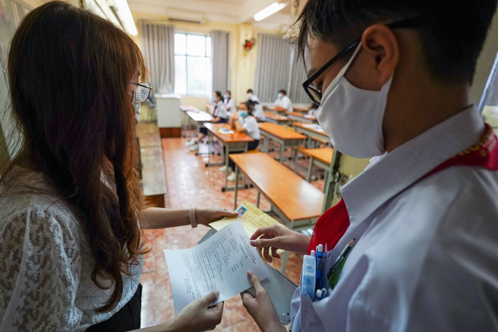 Trường đầu tiên ở TP.HCM tổ chức thi lớp 10 trong mùa dịch - 8