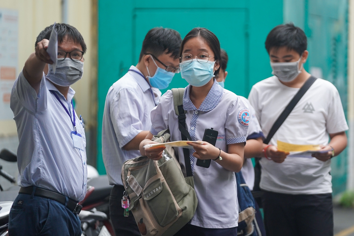 Trường đầu tiên ở TP.HCM tổ chức thi lớp 10 trong mùa dịch - 6