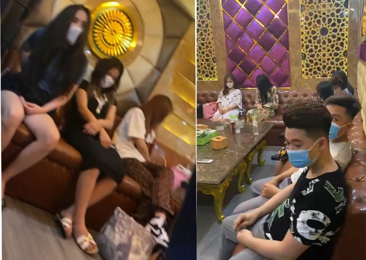 Hà Nội: Phát hiện nhà hàng liên tục cho khách hát karaoke giữa mùa dịch - 1