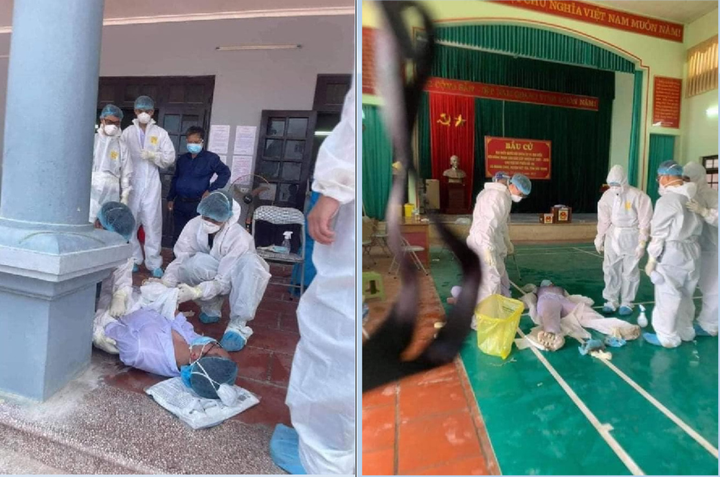 Ảnh tấm lưng phồng rộp của y bác sĩ tâm dịch Bắc Giang khiến dân mạng xót xa - 2