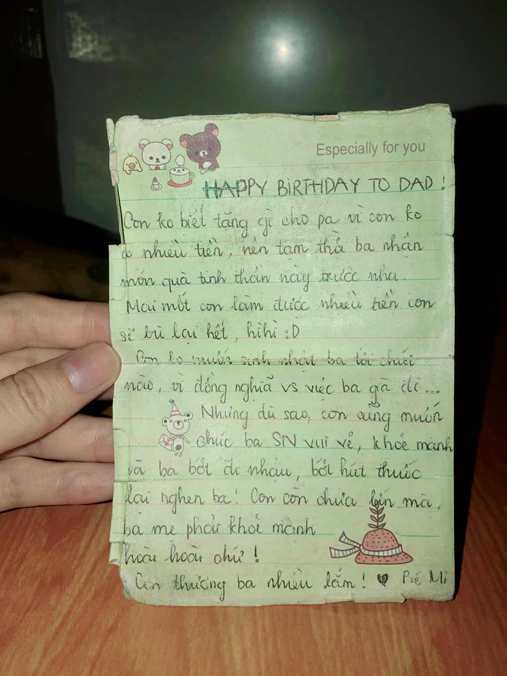 Thấy ‘bí mật’ trong ví bố, cô gái rớt nước mắt khiến dân mạng rưng rưng theo - 3