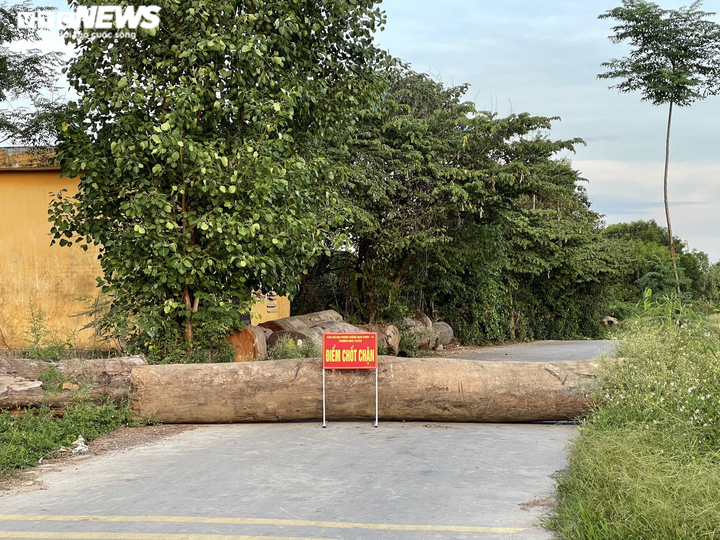 Dân đổ đất, dùng cống bê tông làm chốt chặn cứng phòng dịch COVID-19 ở Bắc Ninh - 6