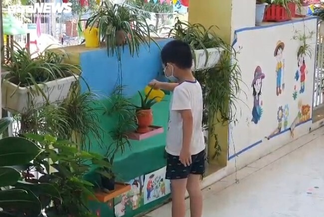 Cận cảnh lớp học thành khu cách ly của 34 trẻ mầm non ở Bắc Giang - 12