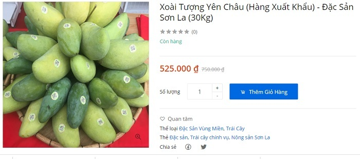 Đến lượt mận hậu, xoài Sơn La lên sàn thương mại điện tử - 3