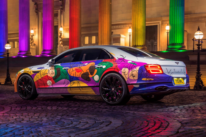 Chiếc Bentley Flying Spur phiên bản LGBT - 8