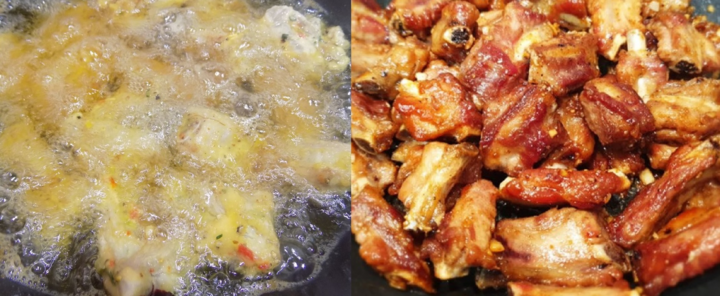 Món ngon mỗi ngày: Sườn chiên mắm tỏi - 1