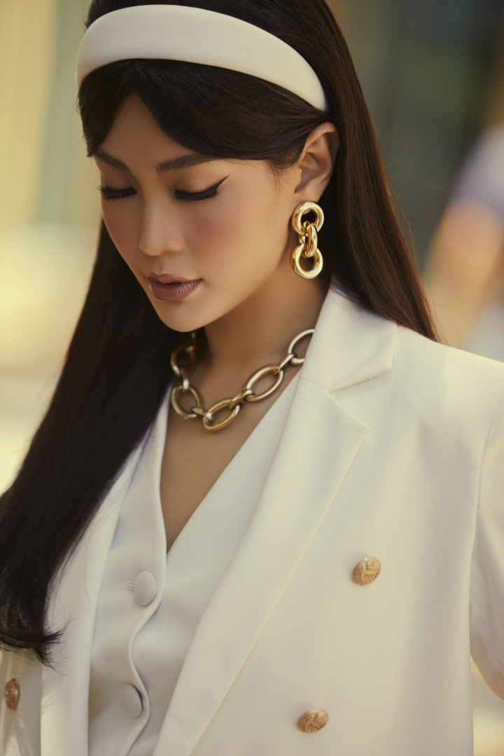 Ảnh: Con gái Á hậu Diễm Trang sành điệu không kém mẹ - 2