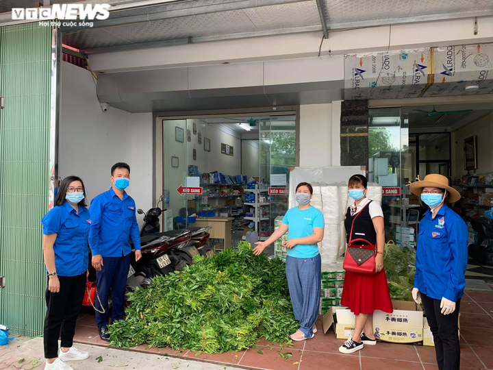 Ảnh: Nông dân Bắc Ninh hái 3.000 mớ rau tặng khu vực bị cách ly - 9