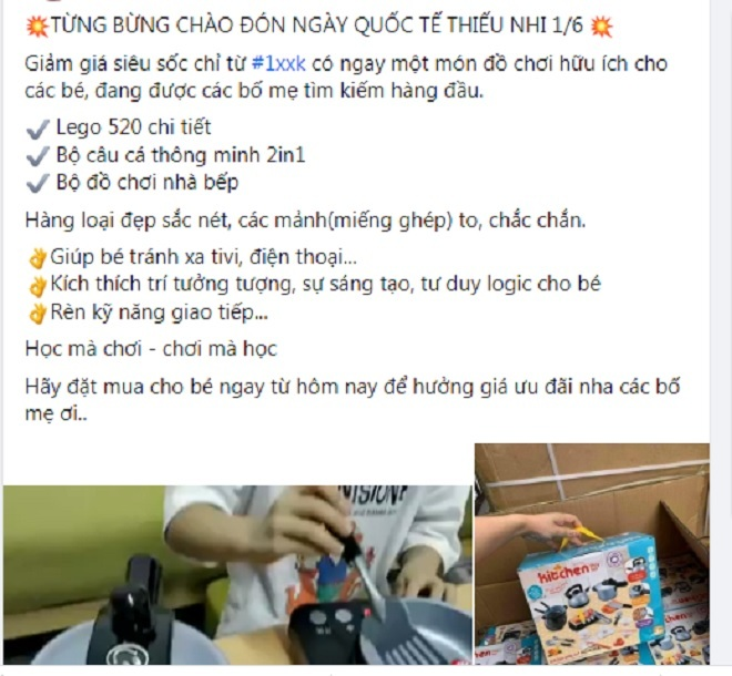 Tấp nập săn mua đồ chơi giảm giá trên mạng nhân ngày Quốc tế thiếu nhi - 2