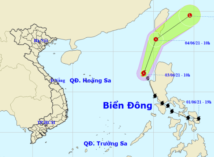Chủ động ứng phó bão số 1 và mưa lớn, lốc sét ở Bắc Bộ - 1