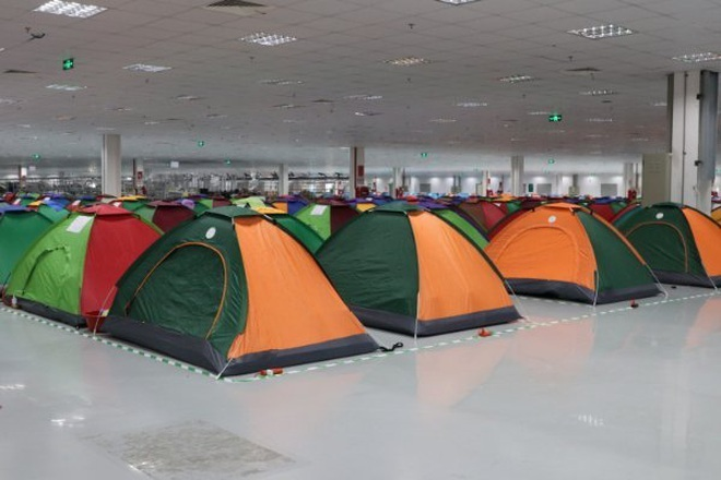 Cận cảnh nơi ăn, nghỉ của 120.000 công nhân ở tâm dịch Bắc Ninh - 3