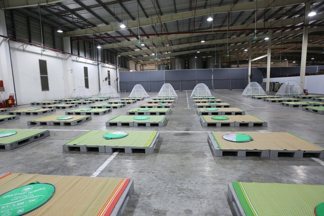 Cận cảnh nơi ăn, nghỉ của 120.000 công nhân ở tâm dịch Bắc Ninh - 4