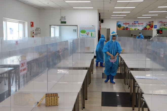 Cận cảnh nơi ăn, nghỉ của 120.000 công nhân ở tâm dịch Bắc Ninh - 9