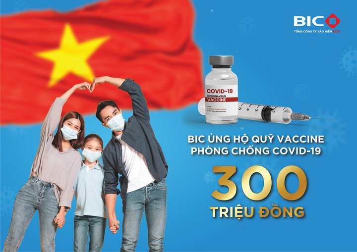 Bảo hiểm BIDV ủng hộ 300 triệu đồng Quỹ vaccine phòng COVID-19 - 1