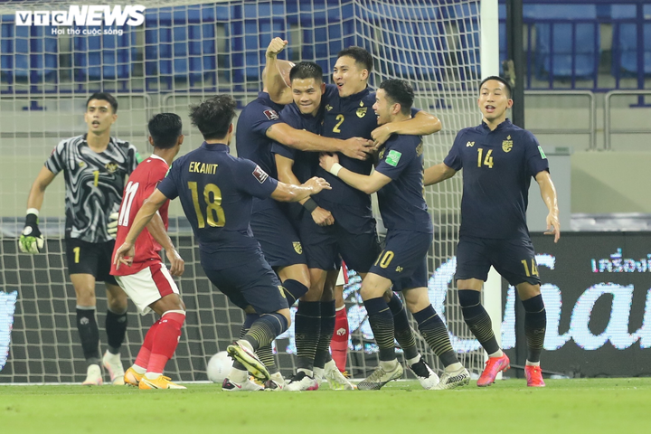 Indonesia cầm hoà Thái Lan, giành điểm đầu tiên ở vòng loại World Cup - 1