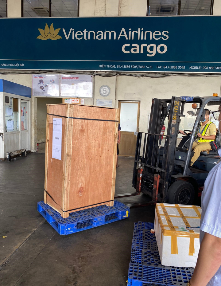 Máy X-Quang Nhật Bản tích hợp trí tuệ nhân tạo đến TP.HCM chống dịch - 1