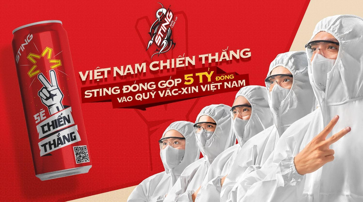 Nhãn hàng Sting đóng góp 5 tỷ vào Quỹ vaccine phòng COVID-19 Việt Nam - 1