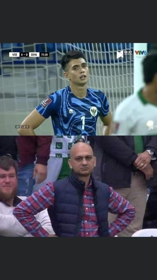 Cười xỉu với các ảnh chế thủ môn Indonesia: Độ phân giải thấp nhưng độ ‘mặn’ cao - 4