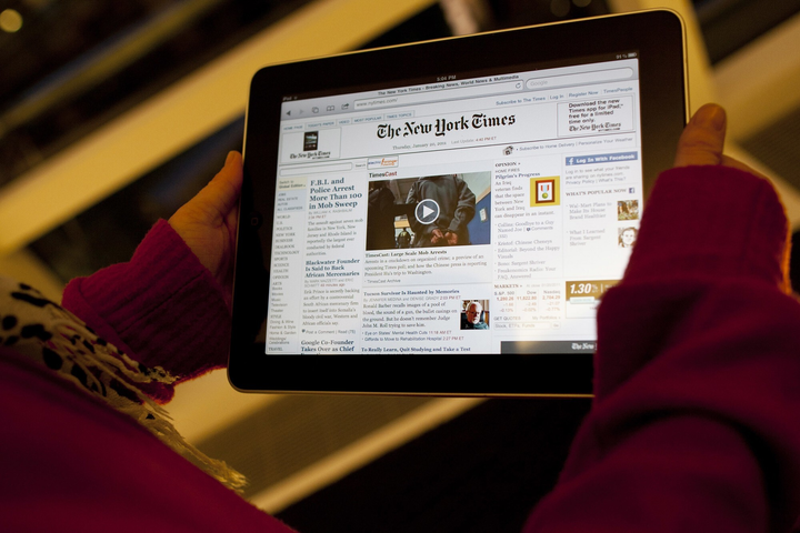 Loạt trang tin lớn trên thế giới không thể truy cập - 1