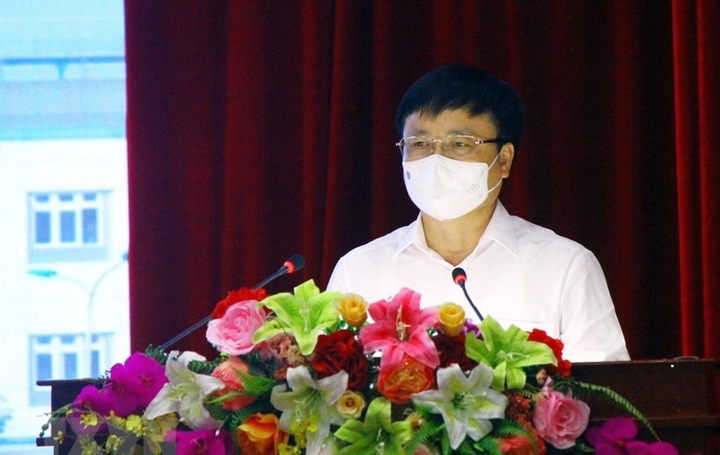 Ảnh: 52 cán bộ y tế Nghệ An tình nguyện xung phong đi chống dịch COVID-19 - 2