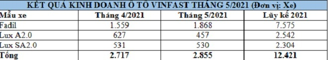 Fadil tiếp tục là mẫu xe bán nhiều nhất của VinFast - 2