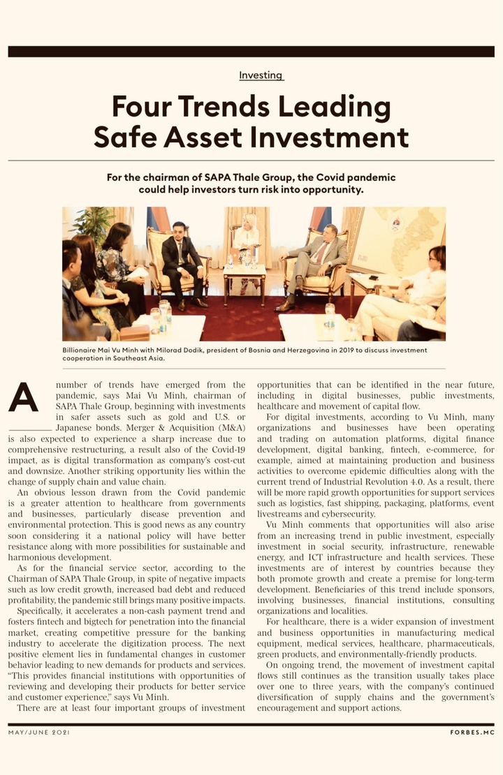 Xuất hiện nhiều xu hướng đầu tư biến rủi ro thành cơ hội - 1